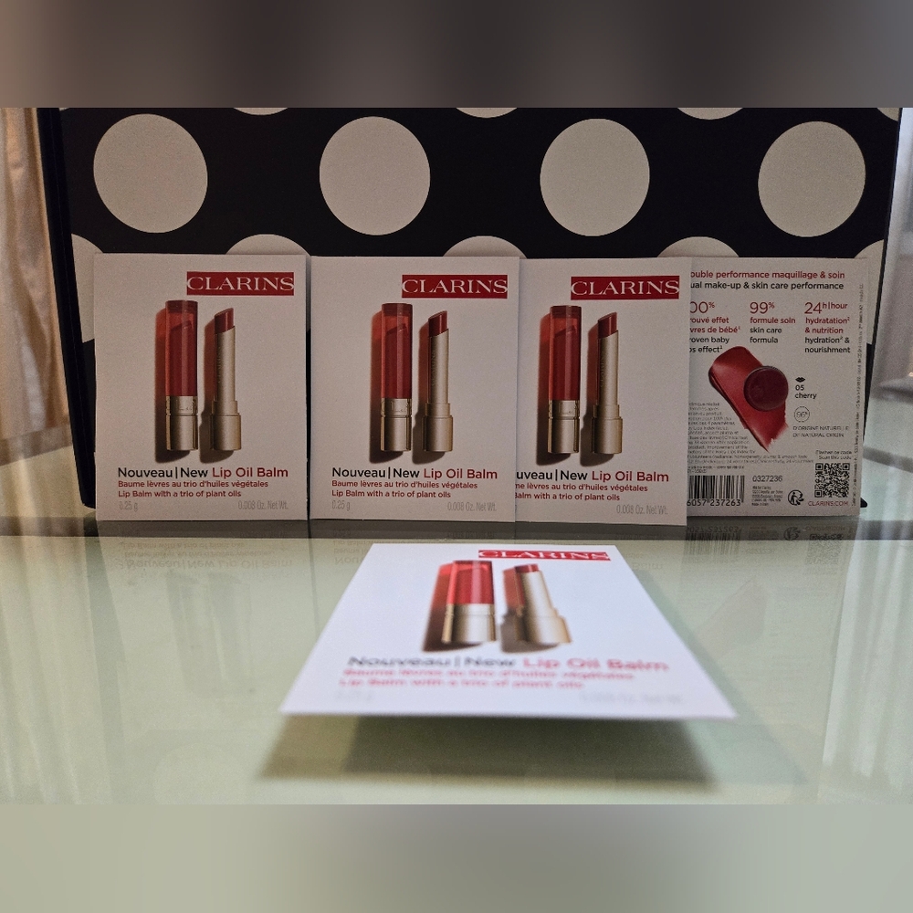 2/$20✨️Clarins Lip Balm Sampler✨️
